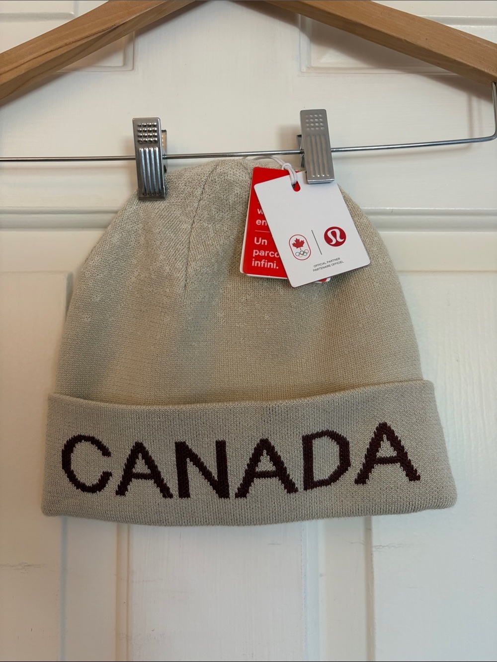 Lululemon Team Canada Wool-Blend Reversible Beanie NWT S/M